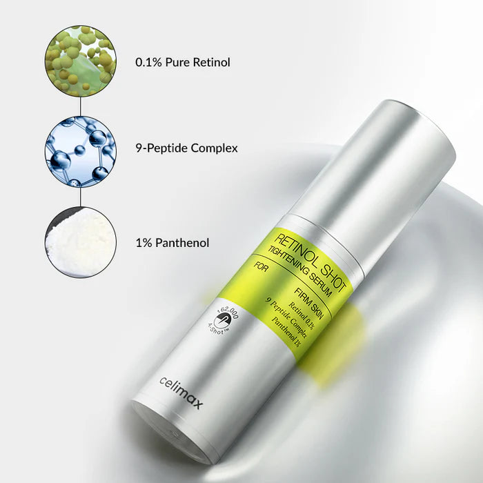 Celimax The Vita-A Retinol Shot Tightening Serum, For Anti-Aging, Dark Spots & Wrinkles
