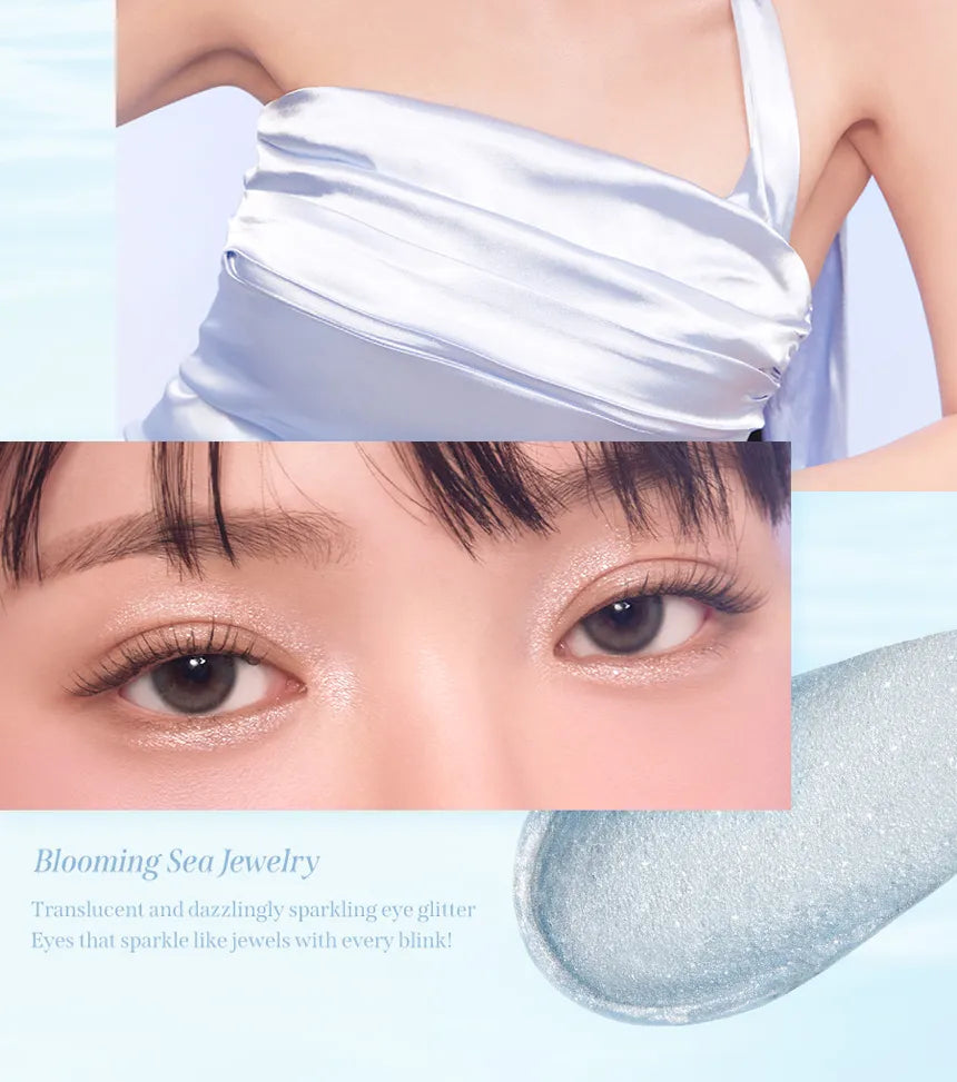 Milk Touch Fairy Jewel Eye Glitter - 6 Blooming Sea Jewelry