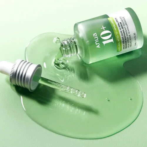 Anua Azelaic Acid 10 Hyaluron Redness Soothing Serum with Cica Soothes & Calms Acne-Prone Skin