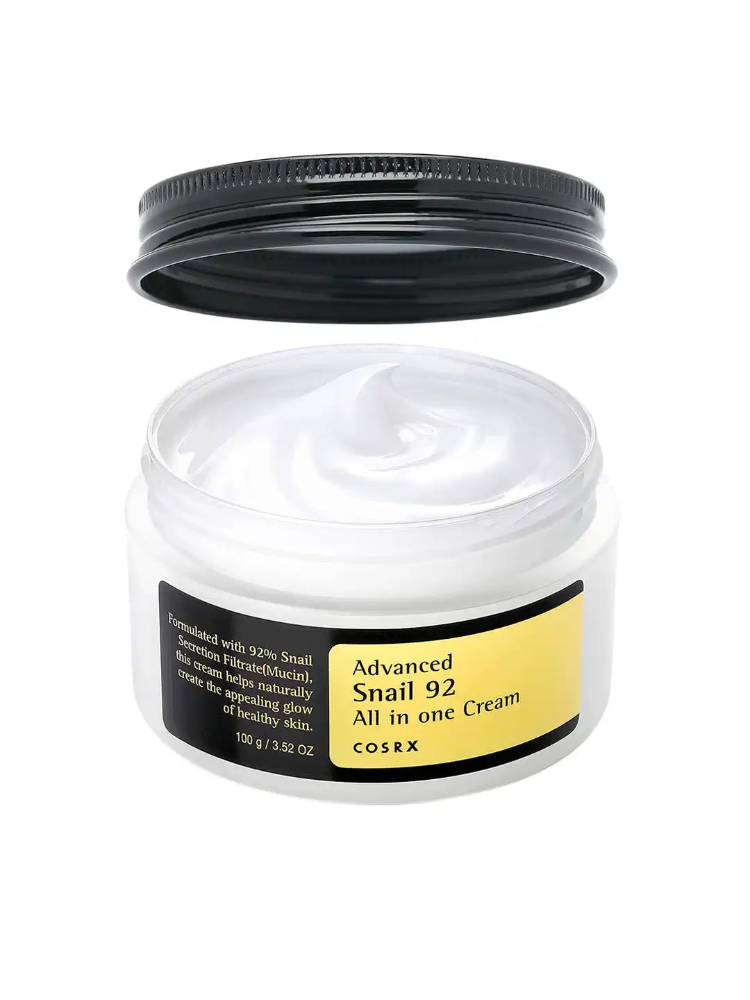 COSRX Advanced Snail Mucin 92 All In One Cream with Hyaluronic Acid